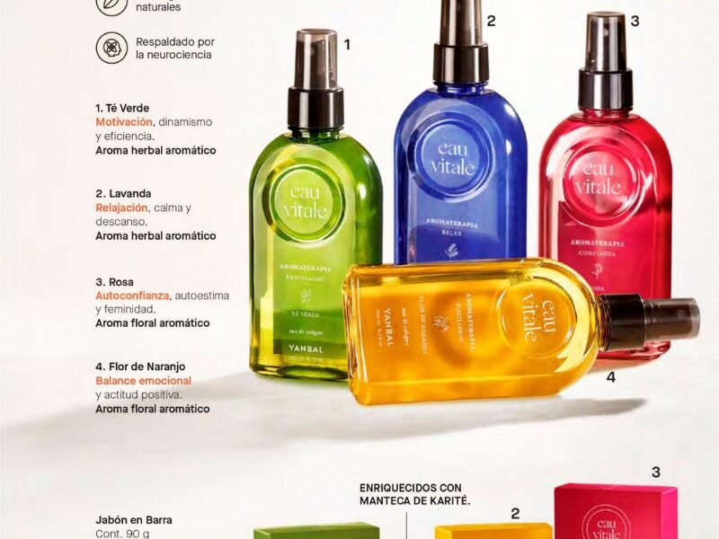 Línea Eau Vitale: Poder de la Aromaterapia