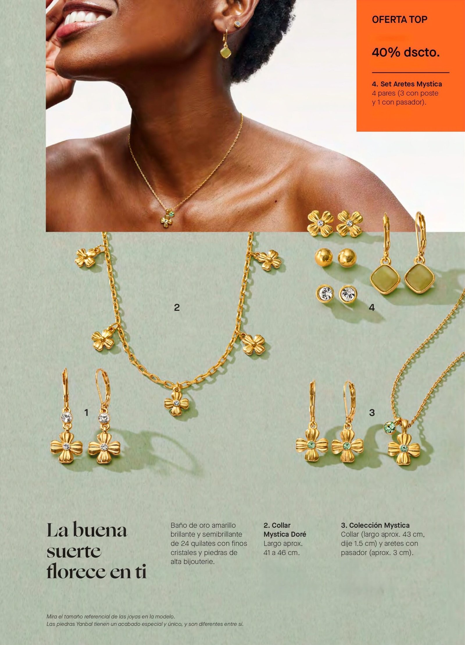 Conjunto de joyas Mystica Doré - Imagen 2