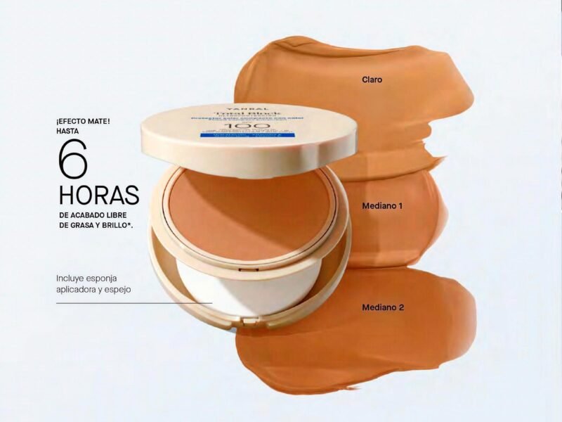 Total Block Ultraprotección SPF 100 Compacto con Color