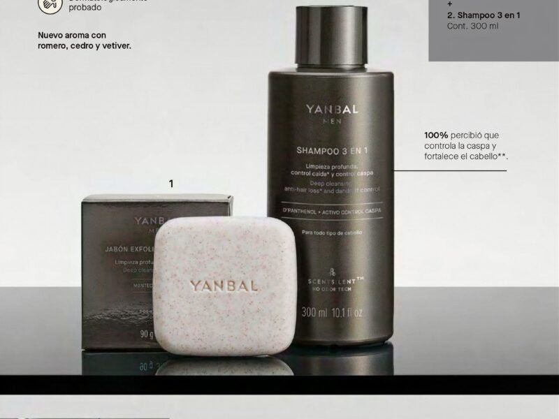 Set Jabón + Shampoo 3 en 1