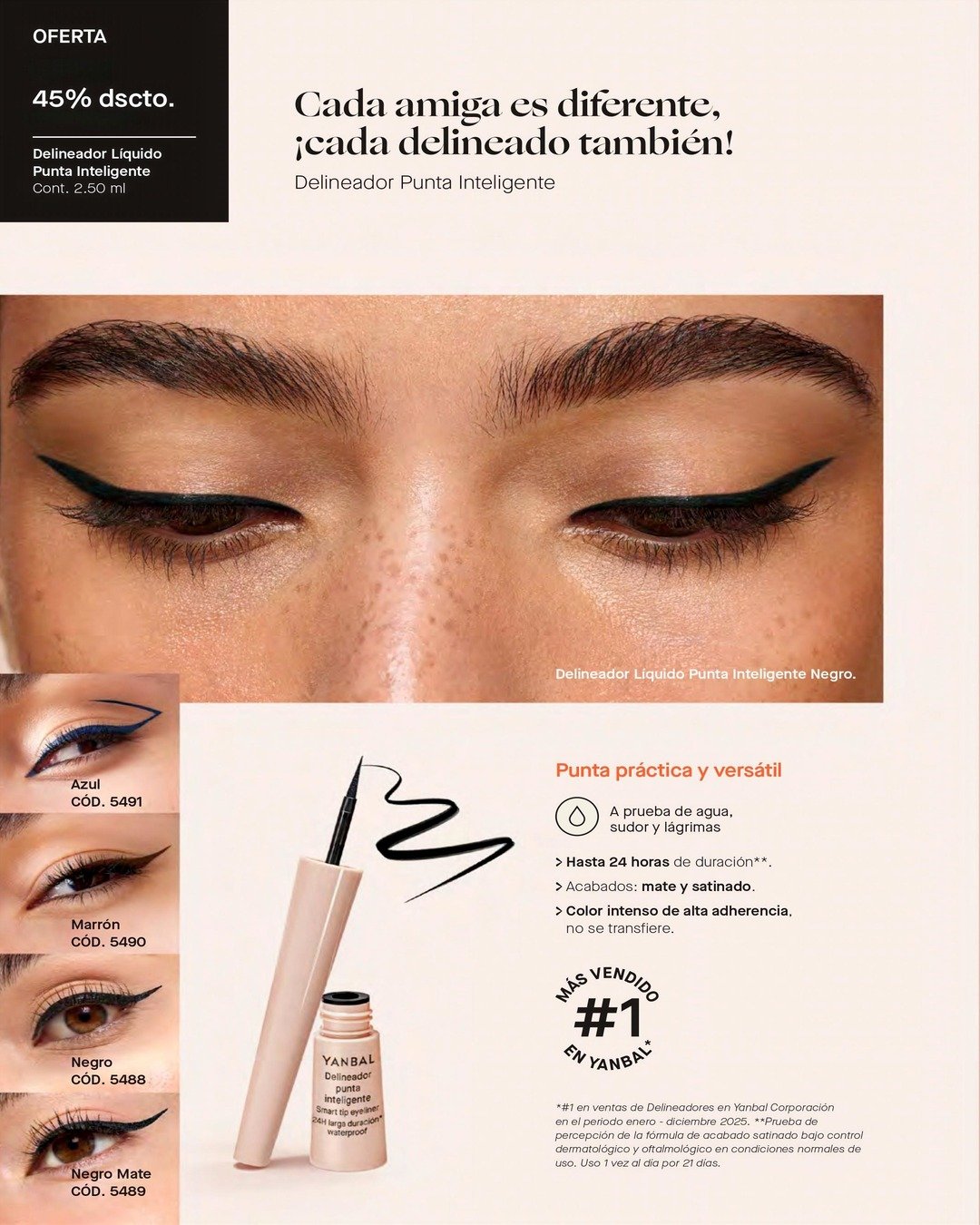 Delineador para Maquillaje de Precisión