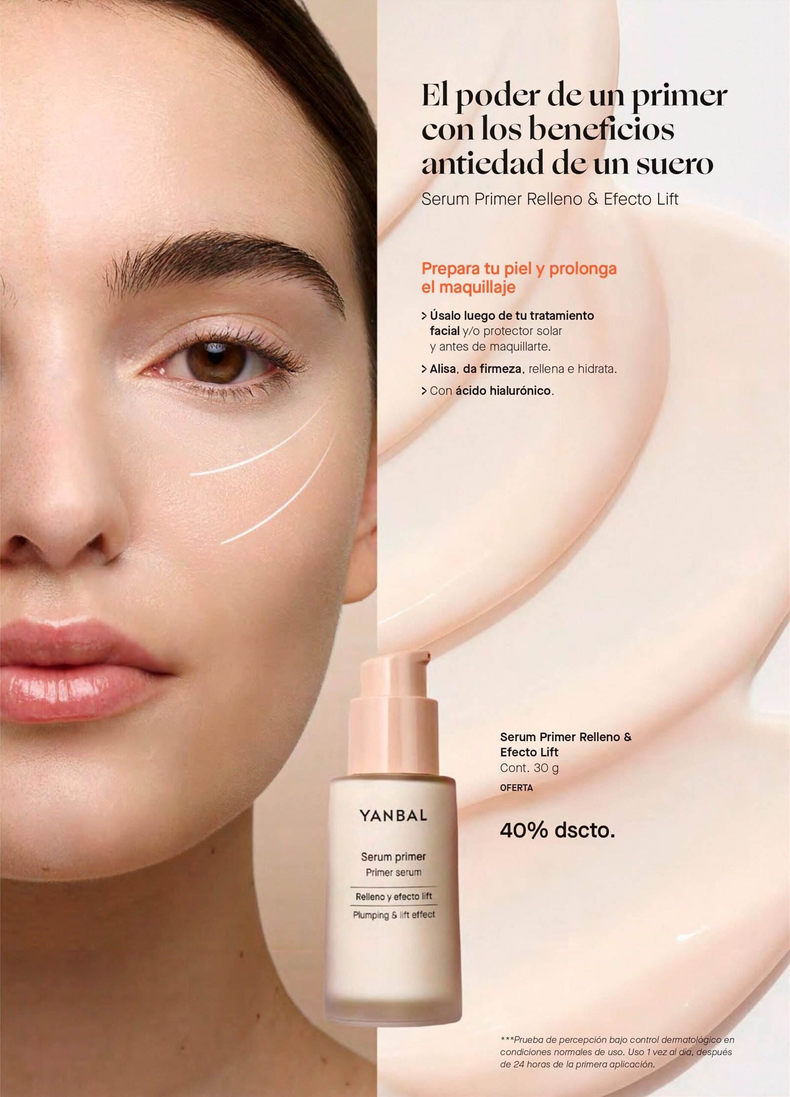 Serum Primer Relleno & Efecto Lift